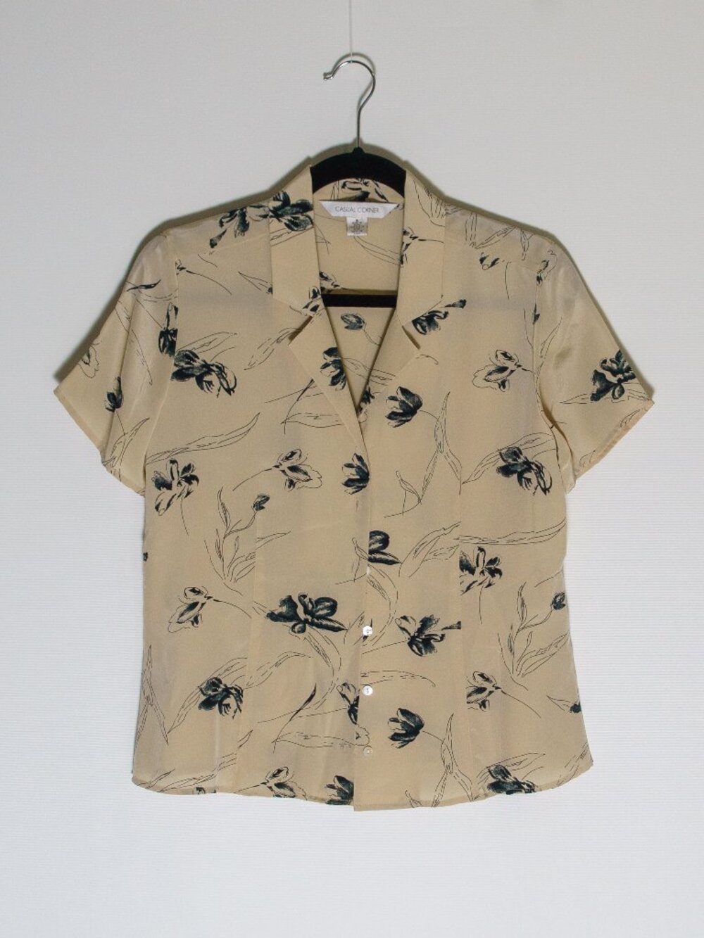 Casual Corner Silk blouse size 8